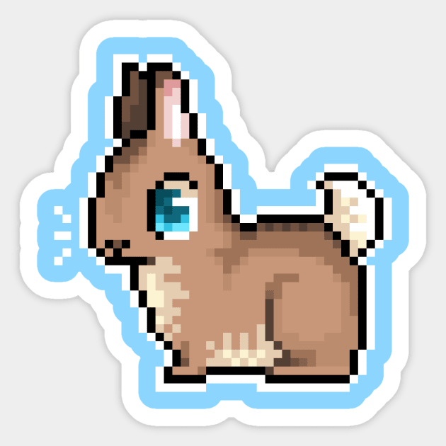 Tiny Flemish Giant Sticker by Ashdoun